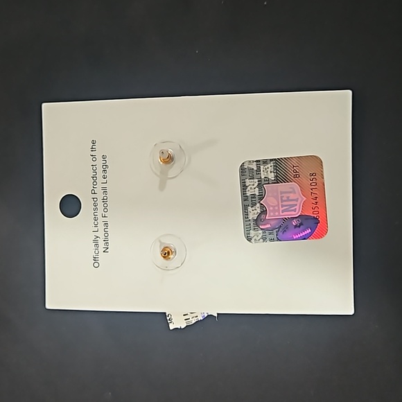 BNWT Baublebar New York Giants Statement Stud Earrings - Picture 2 of 2